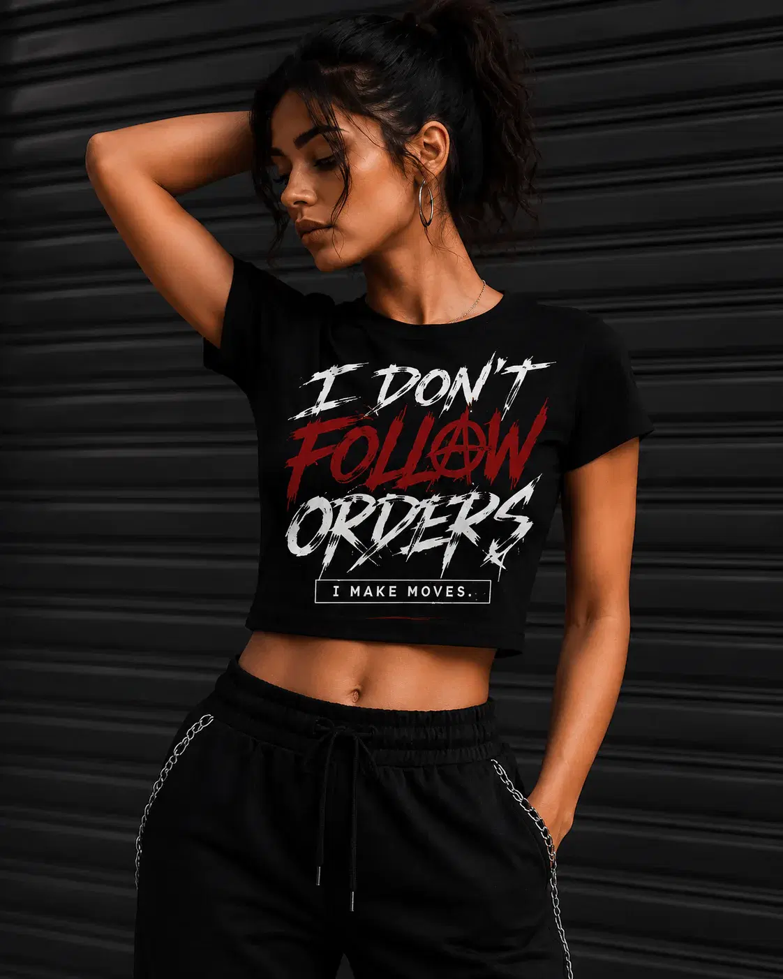BYN I Don't Follow Orders Baby Tee