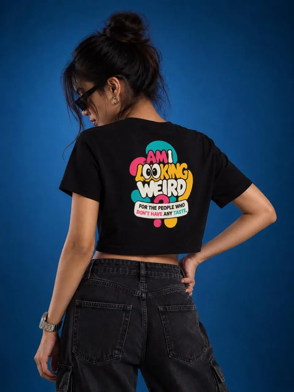 BYN Weird Energy Baby Tee alternate view