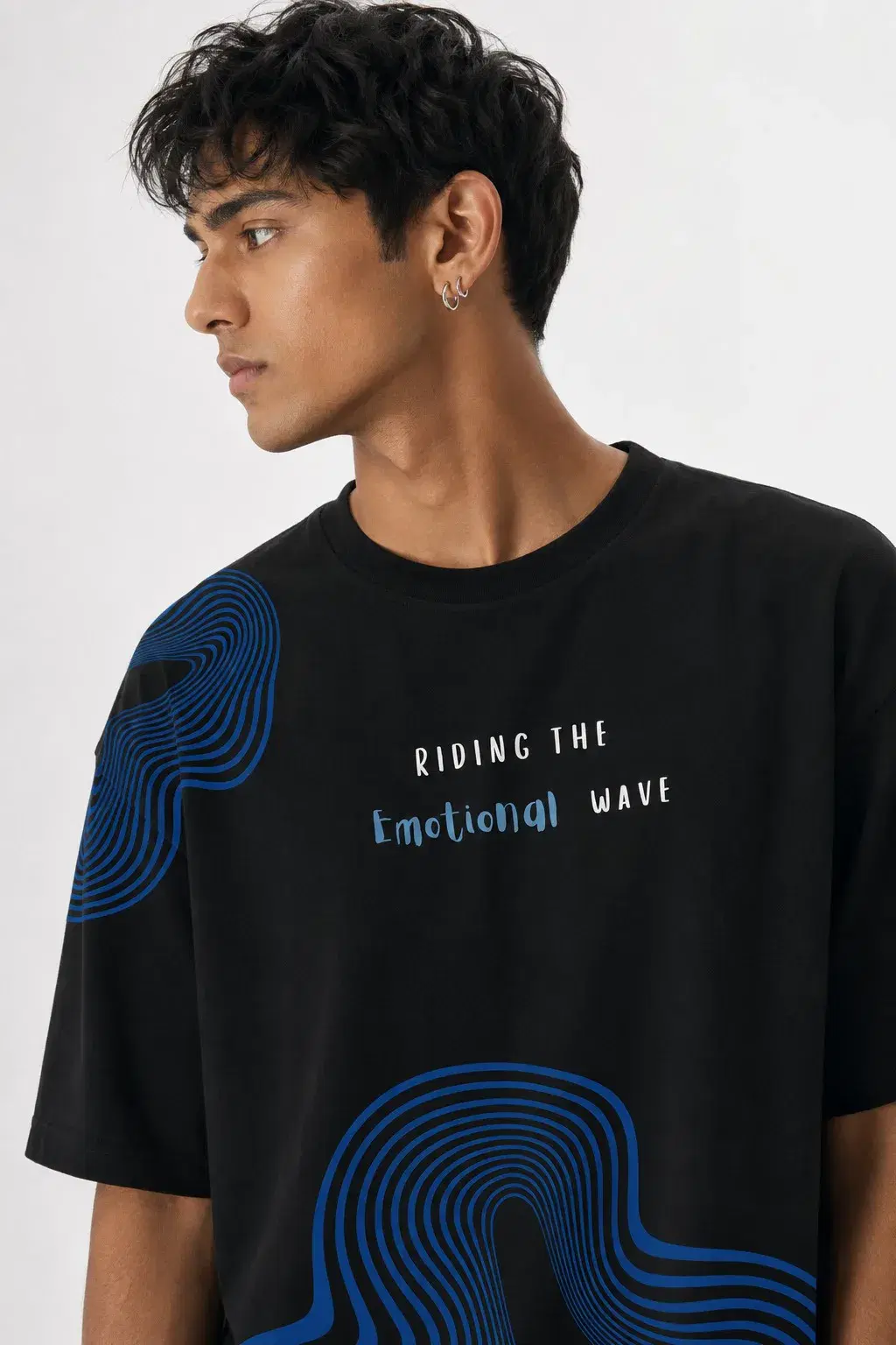 BYN Emotional Wave Oversized Tee