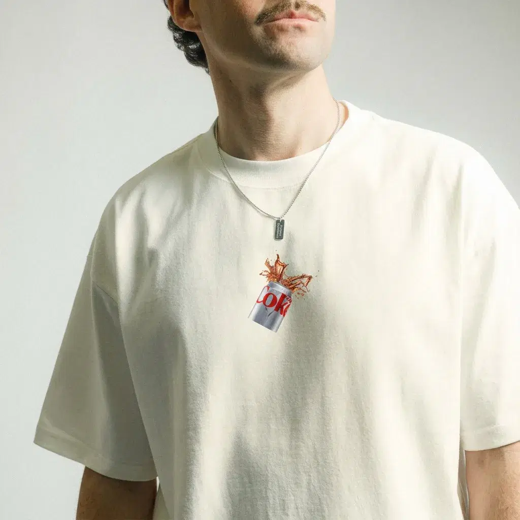 BYN Let It Splash Coke Oversized Tee alternate view
