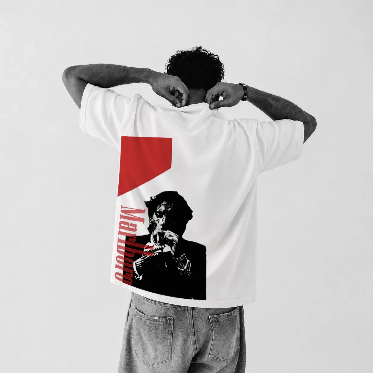 BYN Marlboro Oversized Graphic Tee alternate view