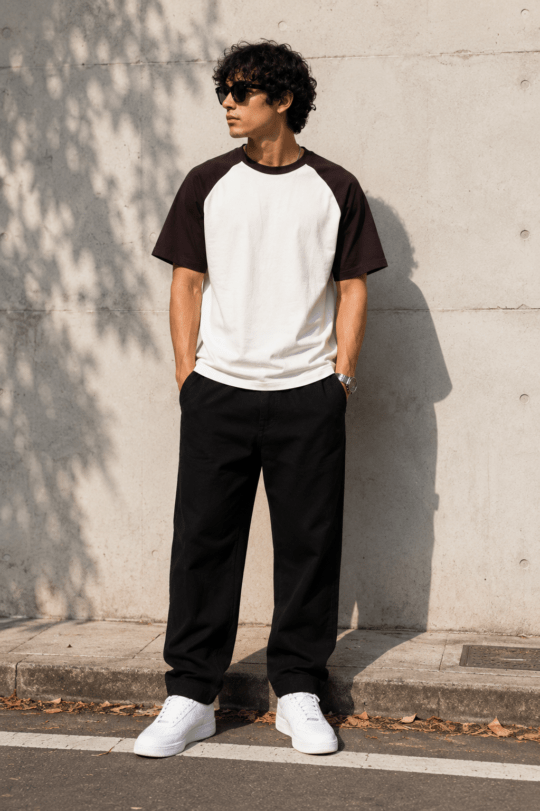 BYN Heritage Raglan Oversized Tee -1