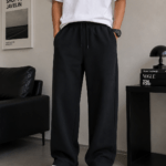 BYN Noir Ease Terry Wide-Leg Joggers - 1