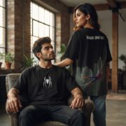 BYN Brand New Day Oversized Spider Graphic T-Shirt
