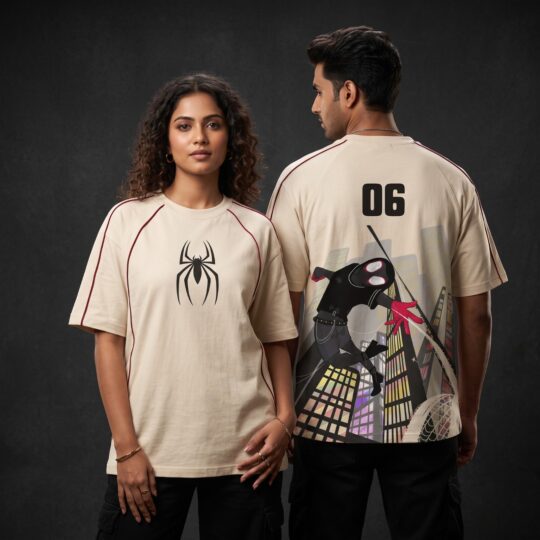 BYN Spider Verse Oversized Graphic T-Shirt