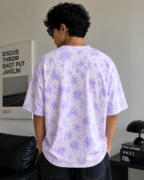 BYN Lavender Frost Tie-Dye Oversized Tee - 2